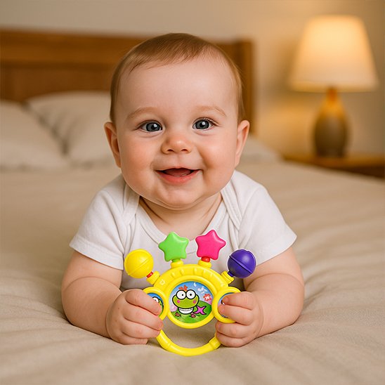 Hochet bebe amusant et educatif