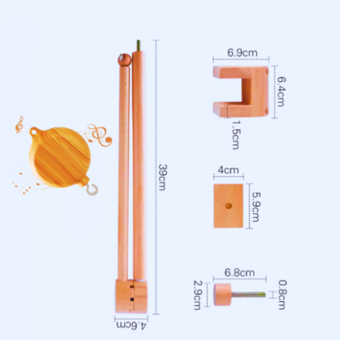 mobile bebe douce et elegante