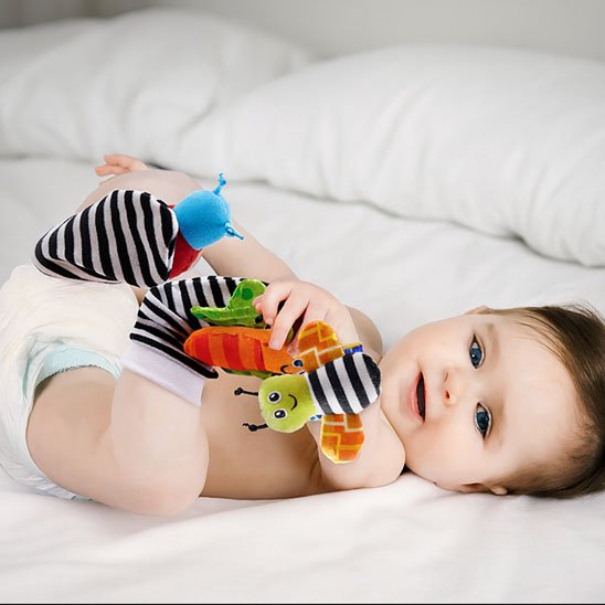 Hochet bébé en bois naturel | ÉveilNature