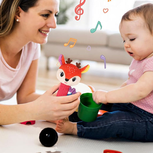 hochet bebe avec maman