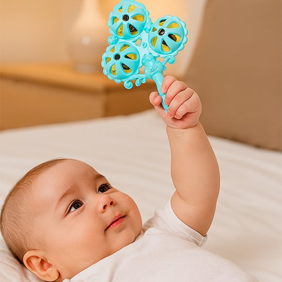 Hochet bebe interactif pour le bebe