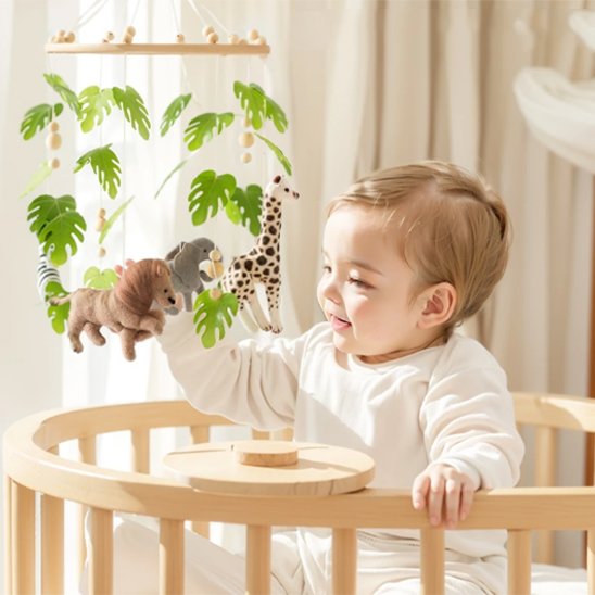 Mobile bébé apaisant doux  rassurant