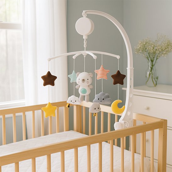 Mobile bébé des rêves tout en tendresse