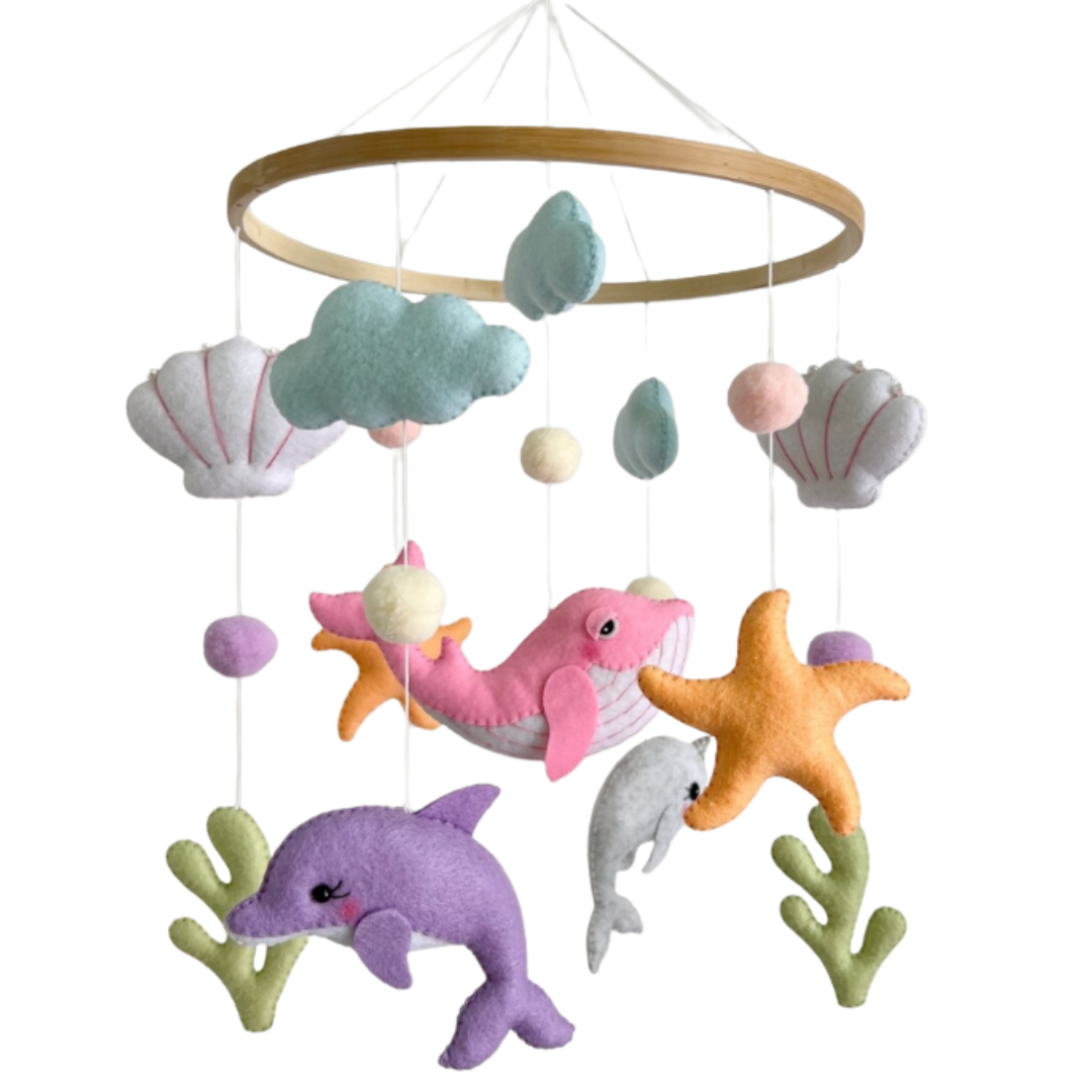 MOBILE BÉBÉ™| BALEINE  & DAUPHINS OCÉAN