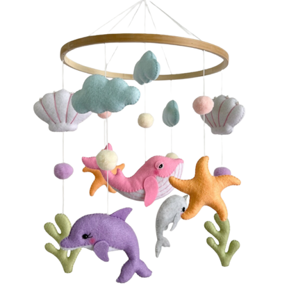 MOBILE BÉBÉ™| BALEINE  & DAUPHINS OCÉAN