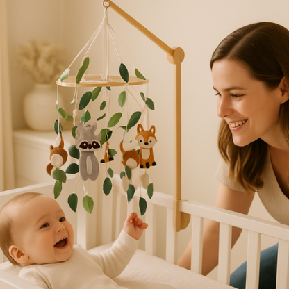 mobile bebe favorise un sommeil paisible