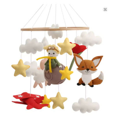 MOBILE BÉBÉ™ | NUAGES ÉTOILES & RENARD