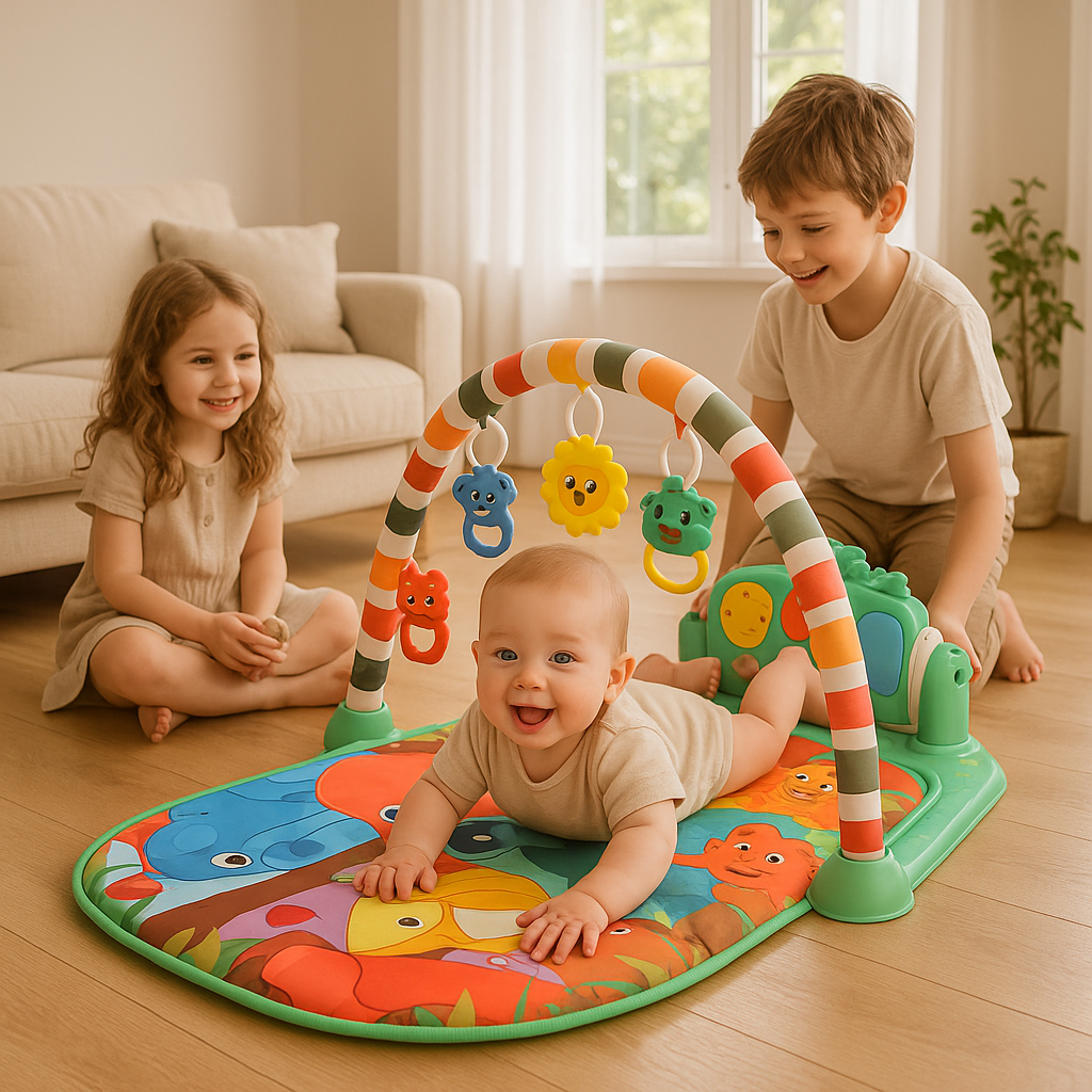 tapis d eveil bebe un tapis mille decouverte