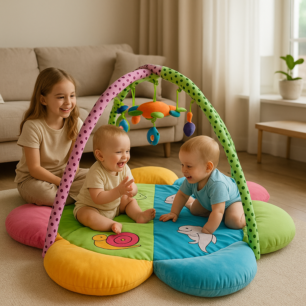 tapis d eveil doux moelleux