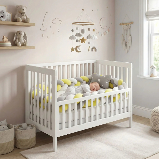 tresse de lit bebe apaisent