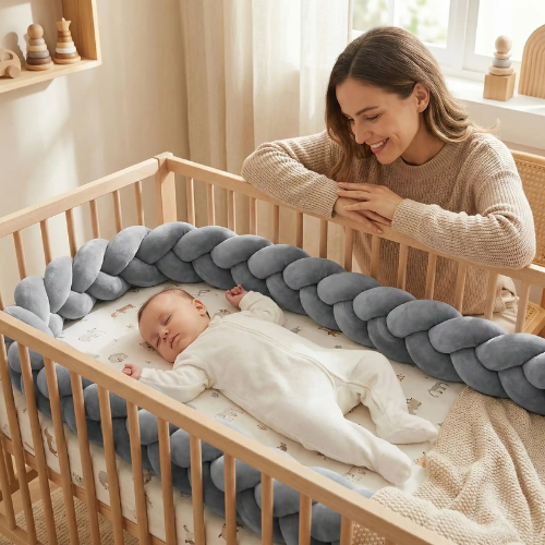 tresse de lit forme rassurante